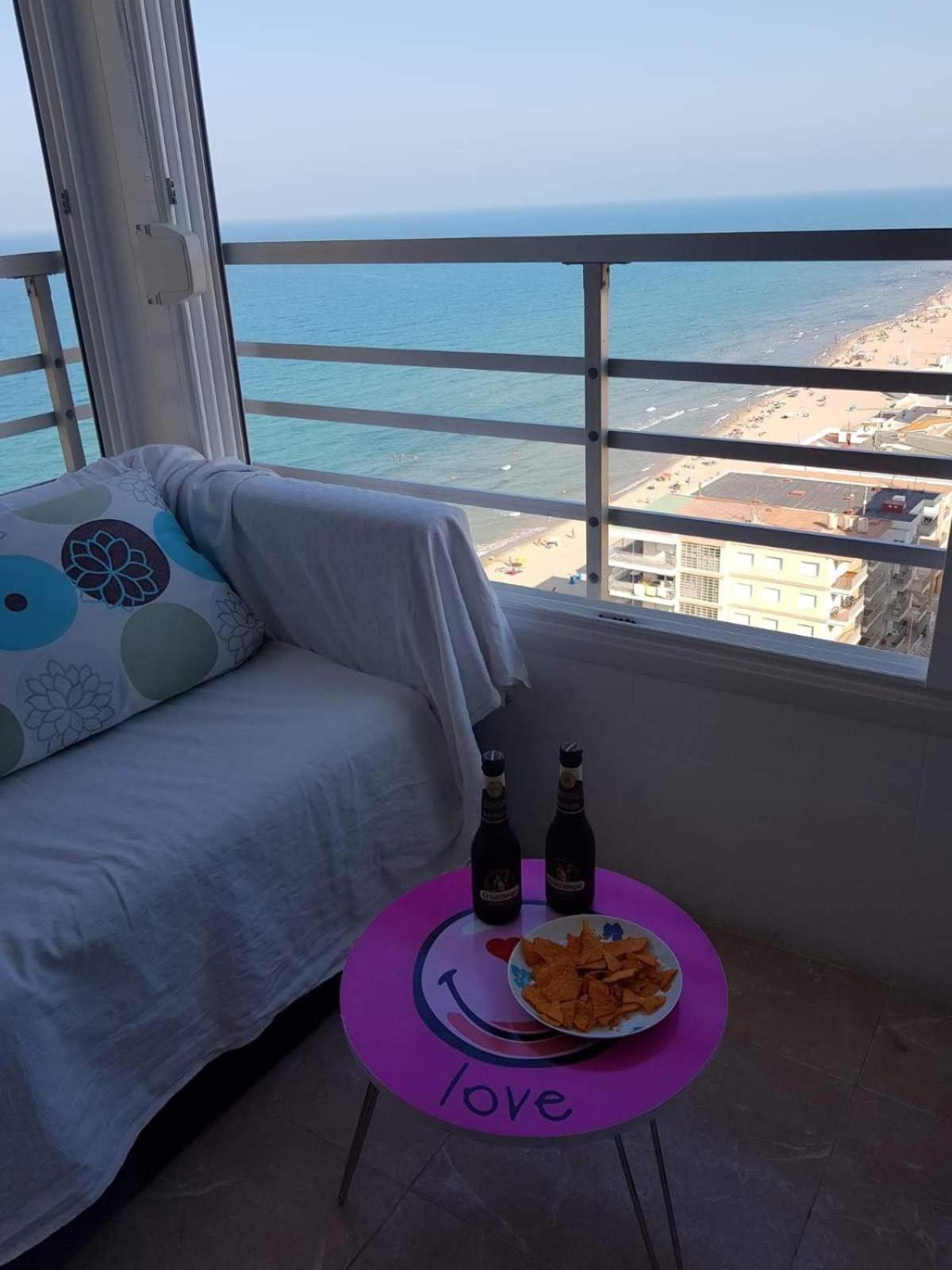 Апартаменты Un Rincon En El Mar Бельрегуарт Экстерьер фото